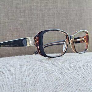 Anne Klein Women Glasses Frame 53[]15 135 Eyeglasses Brown Frame